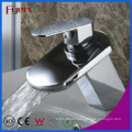 Fyeer Brass Chrome Plated Bathroom Basin Sink Faucet (Q3027)